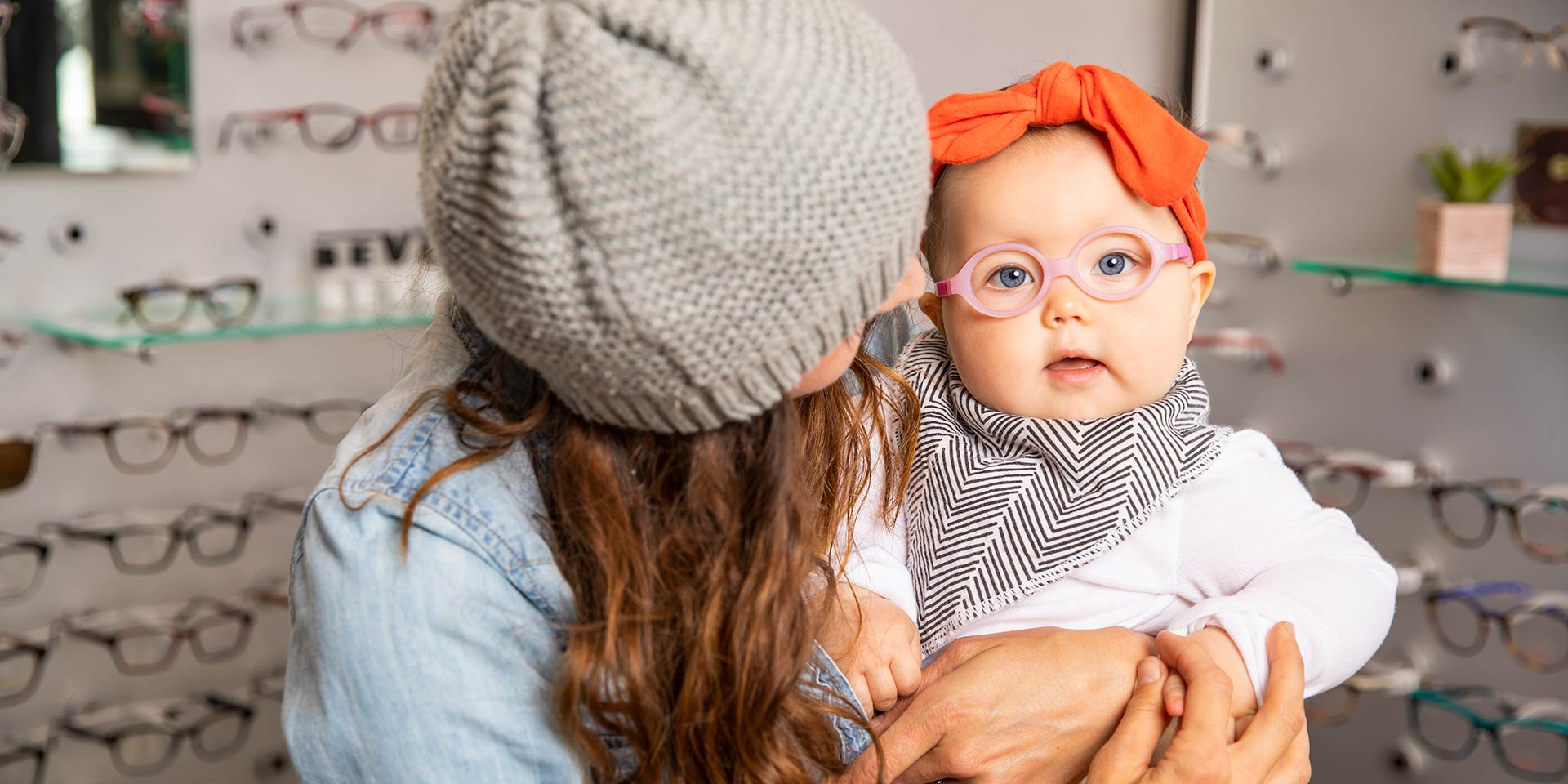 Baby with glasses